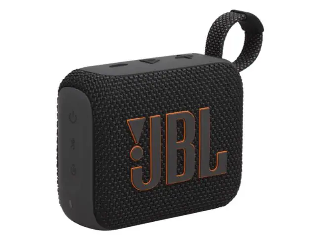 Caixa de Som Bluetooth Portátil JBL Go 4 Black JBLGO4BLK