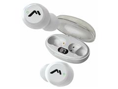 Audífonos True Wireless Bluetooth® 5.3 blanco con tapa transparente