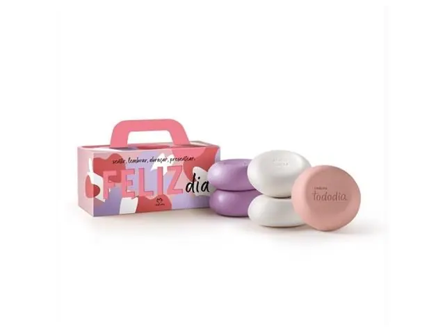 Presente Natura Tododia Sabonetes Sortidos 5 Unidades