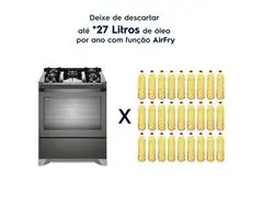 Fogão 5 bocas Electrolux FE5AP Cinza Expert com Função Air fryer - 1