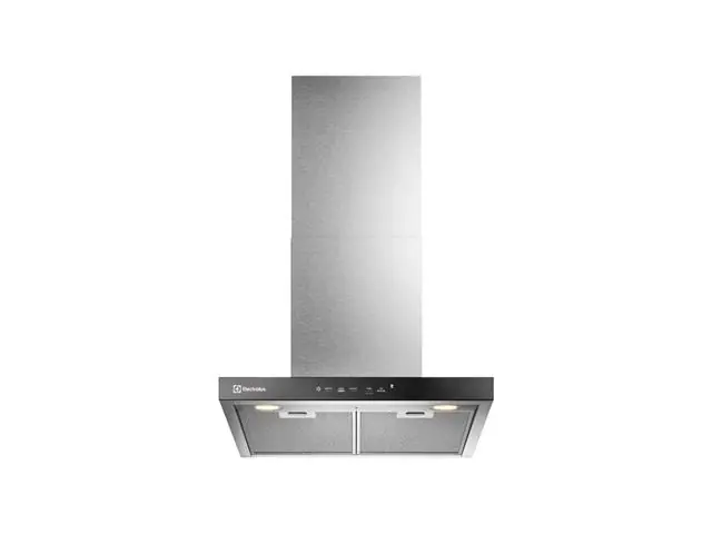 Coifa de Parede Electrolux CE6TF 60cm Experience com I.A. Inox