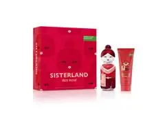 Kit United Colors Sisterland Red Rose 80ml + Creme corporal 75ml