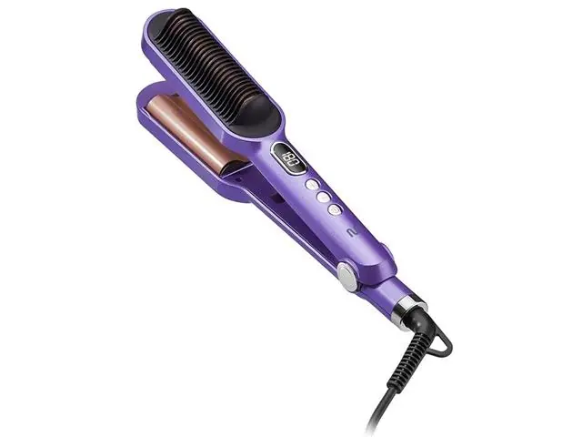 Escova Alisadora Efeito Afrodite Liso ou Ondas Multi Care EB136 Bivolt