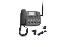 Telefone Fixo Rural Multilaser 4G com Roteador Wifi MP3 Rádio FM RE506 - 2