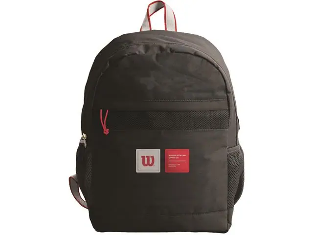 Mochila em Poliester Wilson Preta 65011103-BL