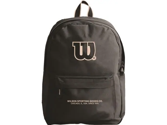 Mochila em Poliester Wilson Preta 65011091-BL