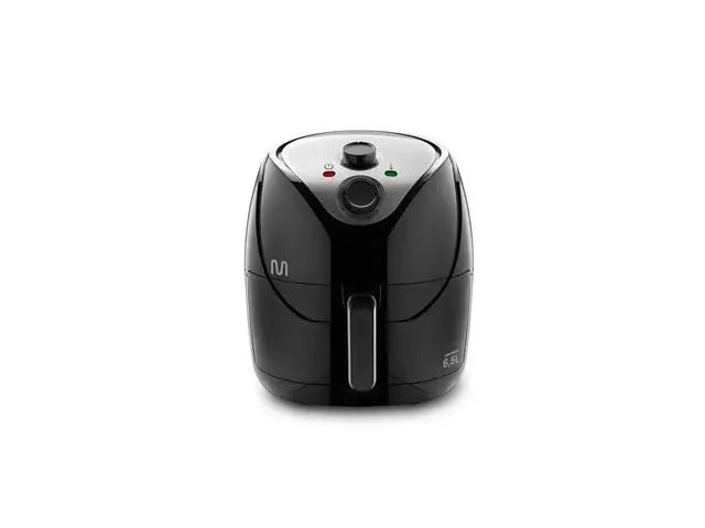 Air Fryer 6,5 Litros com Grade Preto Multi