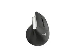 Mouse SemFio Vertical Clique Silencioso 1600dpi Preto Multilaser MO384