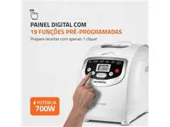 Panificadora Automática Mondial NPF-54 Master Bread Branca 110V - 4