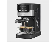 Cafeteira Espresso Dolce Crema 20 Bar Mondial Preto/Inox 1200W