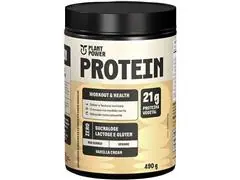 Suplemento Plant Power Protein Vanilla Cream 490g - 0