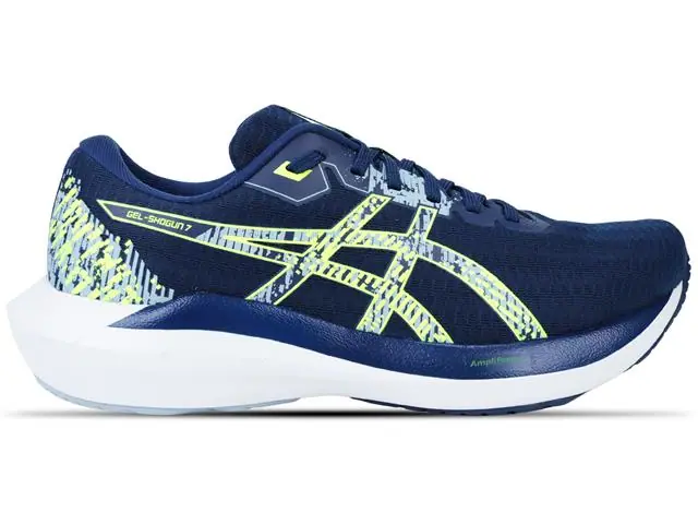 Tênis Asics Gel-Shogun 7 Blue Expanse/Safety Yellow Masc