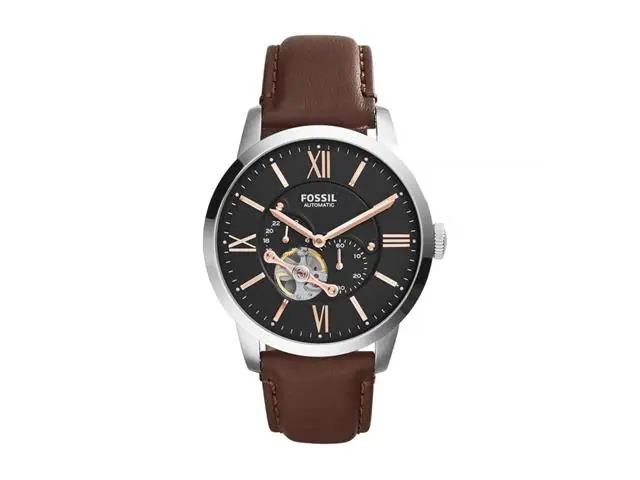 Relógio Fossil Masculino Townsman Prata ME3061/0KN