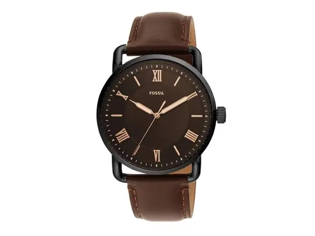 Relógio Fossil Masculino Copeland Preto FS5666/0MN