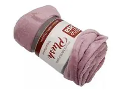 Manta de Microfibra Flannel Plush Casal 1,80 x 2,20 Pink - 0