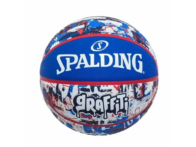 Bola de Basquete Spalding Graffiti Azul