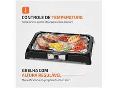 Churrasqueira Elétrica Mondial CH-05 Grand Steak & Grill 220V - 3