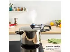 Panela de Pressão Rochedo Inox Trendy 4 litros Fechamento Externo - 8