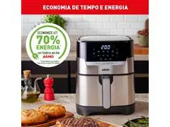 Arno Air Plus Expert 2 em 1 Digital Inox UFE2 - 8