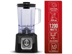 Liquidificador Arno Power Max 1200W Limpa Fácil Comfort Preto - 3