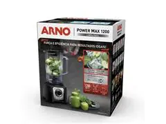 Liquidificador Arno Power Max 1200W Limpa Fácil Preto LN78 - 6