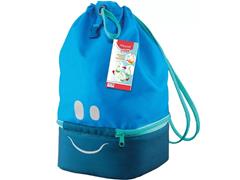 Vianda Lunch Bag Picnik Kids Maped Bolsa de Tela azul