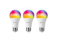 PAQUETE DE 3 FOCOS LED RGB BLUETOOTH - 1