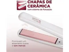 Prancha Alisadora Mondial Branco/Rose Gold 45W Bivolt P-50 - 5