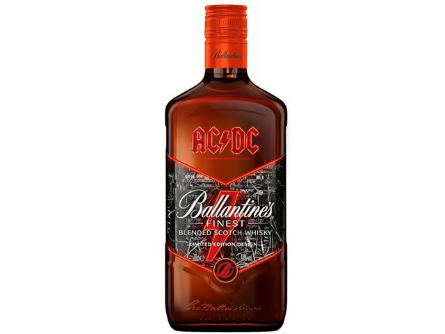 Whisky Ballantine Edición Especial AC/DC 700ml