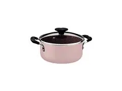 Caçarola Tramontina Tunis em Alumínio Rosa Trufado 20 cm 2,9 L