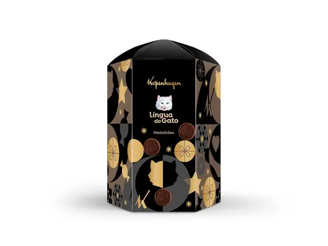 Chocolate Kopenhagen Medalhão Língua de Gato 149G