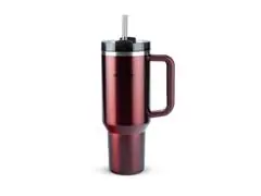 Copo com Canudo Stanley Quencher 2.0 Rosewood Glowl 1,180 Litros - 2
