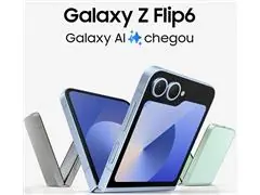 Smartphone Samsung Galaxy Z Flip6 5G Dobrável 6.7" 256GB 50+10MP Cinza - 3