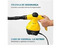 Higienizador Vapor Mondial Wash 220V - 3