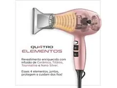 Secador de Cabelo By Juliette Mondial Golden Rose 2000W 220V SCP-JU-01 - 2