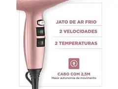 Secador de Cabelo By Juliette Mondial Golden Rose 2000W 220V SCP-JU-01 - 4