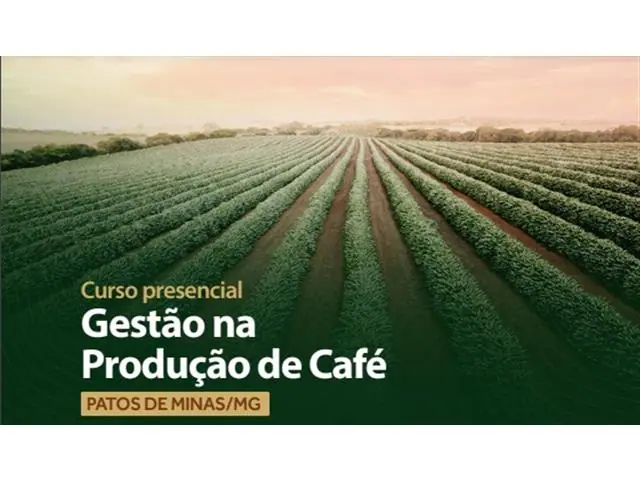 Curso presencial - Gestão na Produção de Café