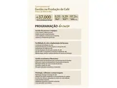 Curso presencial - Gestão na Produção de Café - 2