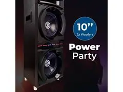 Caixa de Som Gradiente Power Party 1300W Bivolt - 4