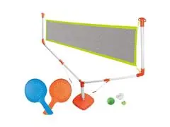 Kit Beach Tennis com Rede Deluxe Go Play Multikids BR1792 - 1