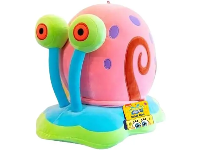 Pelúcia Bob Esponja Gary Caracol 25cm Multikids BR2107