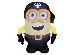 Inflable de Minion pirata 98 cm con Luz led - 4