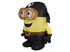 Inflable de Minion pirata 98 cm con Luz led - 1