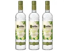 Combo Vodka Ketel One Botanical Cucumber & Mint Garrafa 750ml - 3 Uni