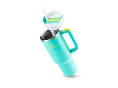 Copo com Canudo Stanley Quencher 2.0 Tropical Teal 1,180 Litros - 2