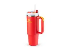 Copo com Canudo Stanley Quencher 2.0 Chili 887ML - 1