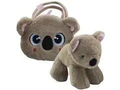 Pelúcia Cutie Handbags Koala Deluxe Bolsa e Pelúcia Multikids