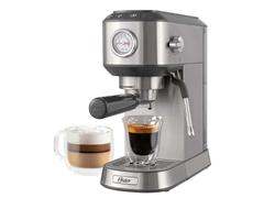 Cafetera Compacta Espresso Oster EM7200 color plateado - 1