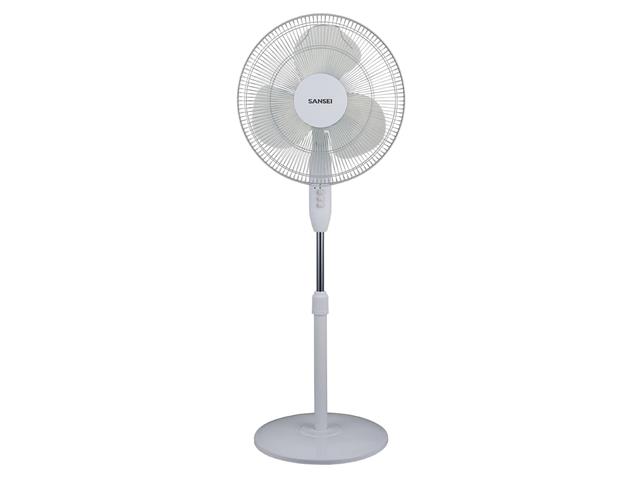 Ventilador de Pie 16" 50W Sansei Color Blanco