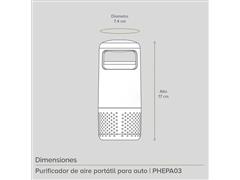 Purificador de aire portátil para auto - 1